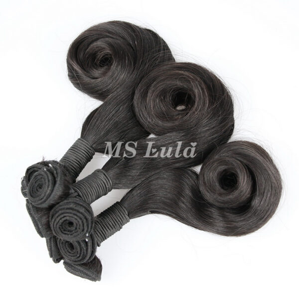Bouncy Curly Virgin Human Hair Double Drawn Bundles - Image 2